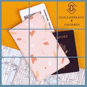 Glass Ladder & Co Passport Wallet